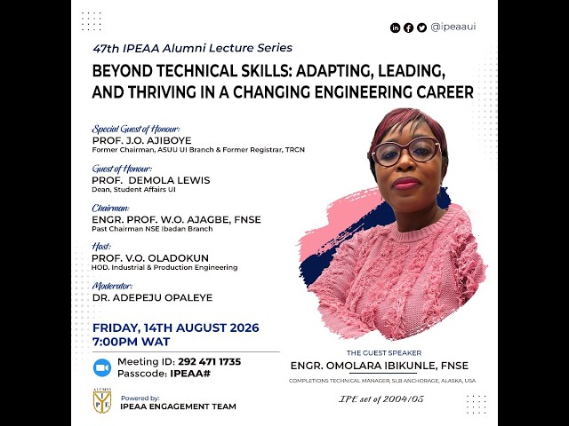 BEYOND TECHNICAL SKILLS: Adapting, Leading and Thriving in a Changing Engineering Career