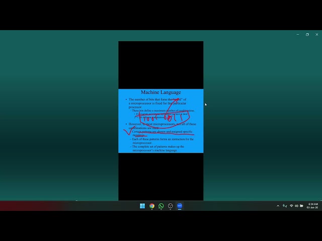 Microprocessor Assembly Language Mid-1st class