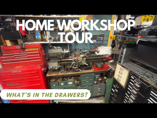 Home Workshop Tour 2025 | Tools, Storage & What’s In the Drawers?