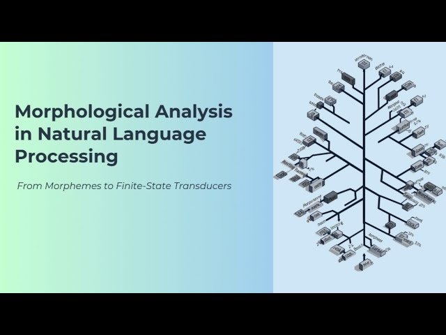 Morphological Analysis in Natural Language Processing | Computational Intelligence 