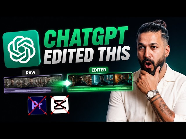 I Let ChatGPT Edit My Entire Video… This Changes Everything