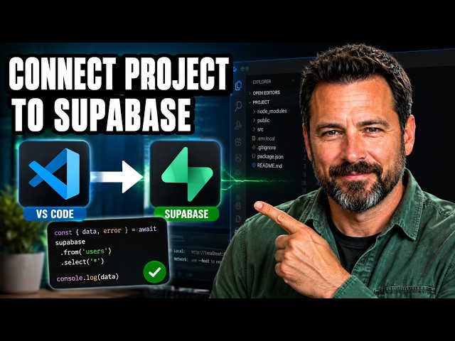 How to Connect Your Project to Supabase in VS Code