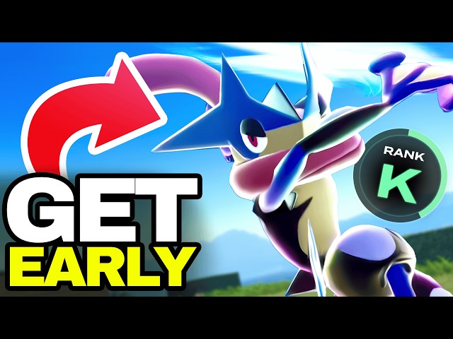 Start Playing With Mega Greninja RIGHT NOW (Pokemon Legends Z-A)