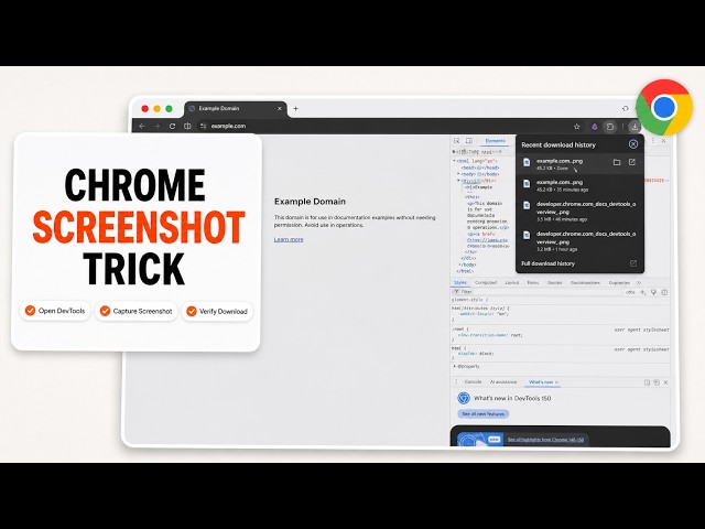 How to Take a Screen Shot in Google Chrome (Preserve Visible Proof)
