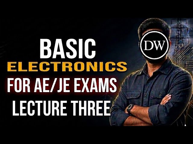 Basic Electronics for AE/JE Exams | Lecture 03: MOSFET & Op-Amp | Lallantap Series #electrical 