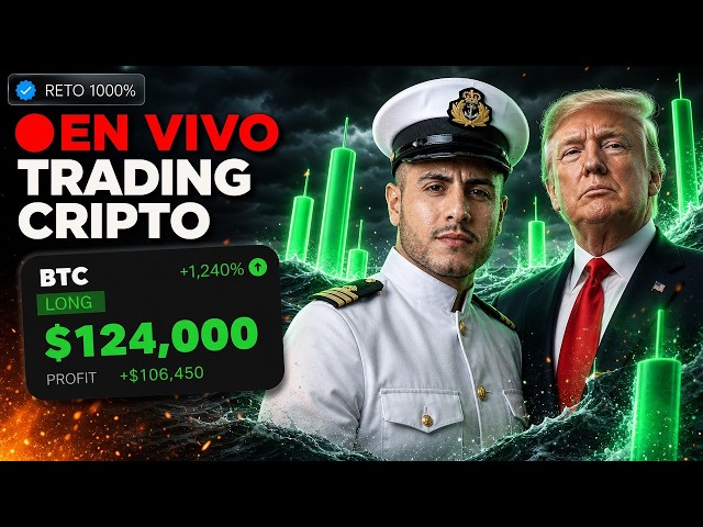 RETO: De $100 a $1,000 en 30 DÍAS 💰 | Trading CRIPTO EN VIVO 100X LONG/SHORT 🚨