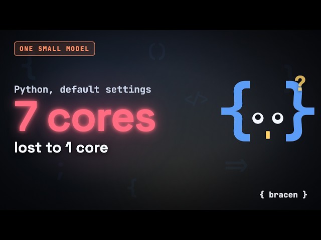 I Gave Python 8 Cores. The Default Setting Made It Slower.