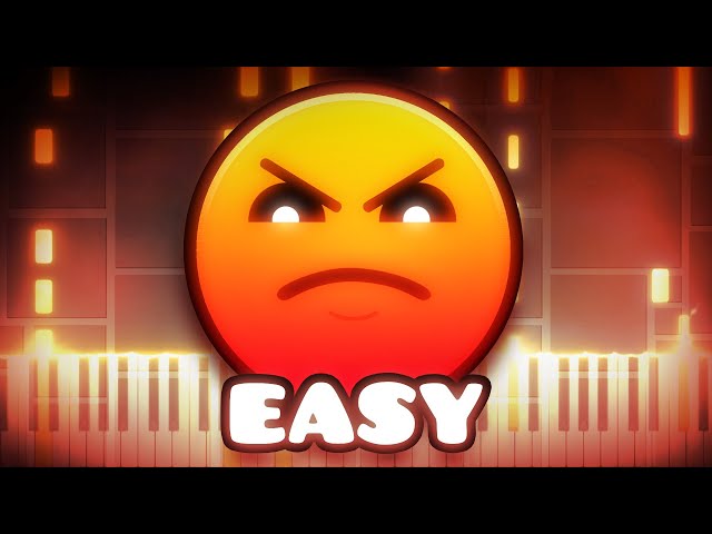 Geometry Dash LVL 17 - Blast Processing | Piano Tutorial