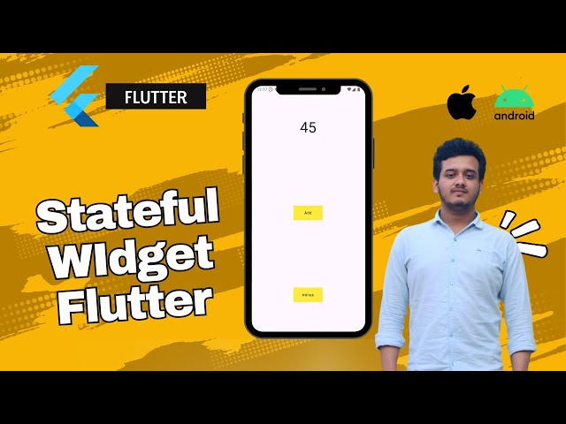 Stateful Widget in Flutter Explained || Flutter App Development Bangla Tutorial || #MuntasirAshif