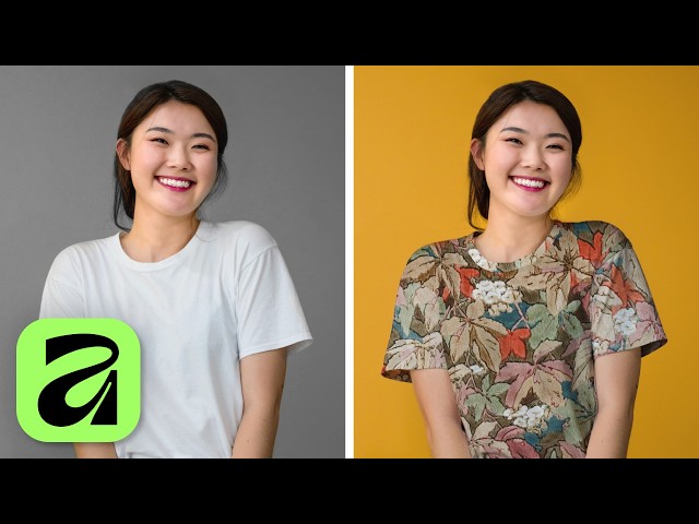 How to Add Patterns to Clothing in Affinity