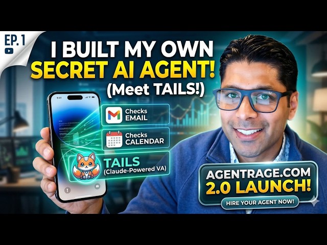 Part 1 Don't Hire a VA. Build One. (Claude Code Tutorial) | AgentRage.com is Back!