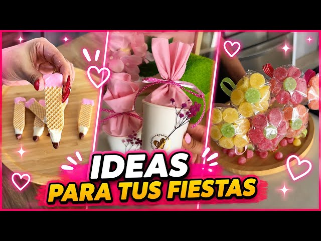 11 ideas creativas para hacer en tus fiestas 