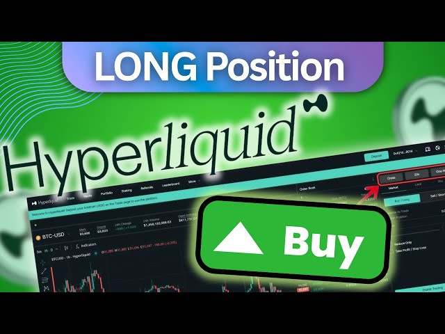 How to Open Buy/Long Position on Hyperliquid - Step by Step Tutorial
