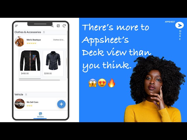 Revolutionize Your AppSheet App with Deck View Nested Tables!🤯😍
