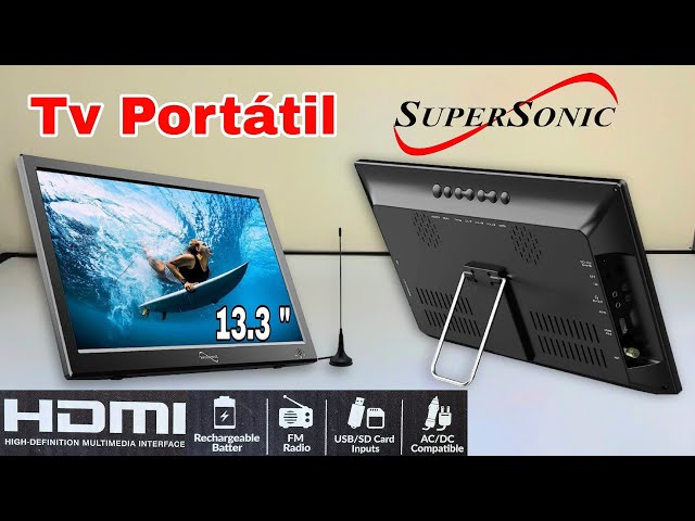 Is the 13.3" Supersonic Portable TV with FM Radio and HDMI Port any good?