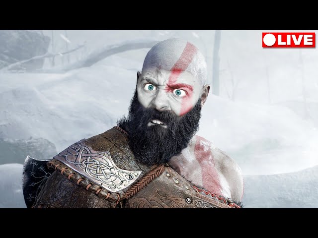🔴LIVE - STREAM ENDS WHEN I COMPLETE - GOD OF WAR!
