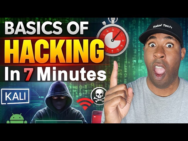 basics of HACKING In 8 Minutes