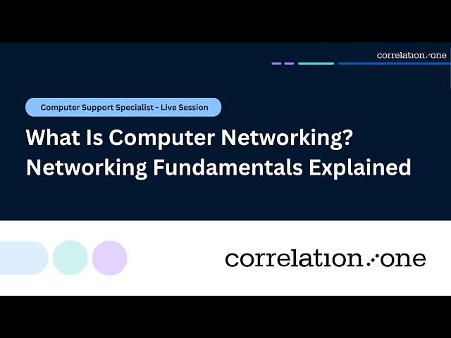 What Is Computer Networking? Networking Fundamentals Explained