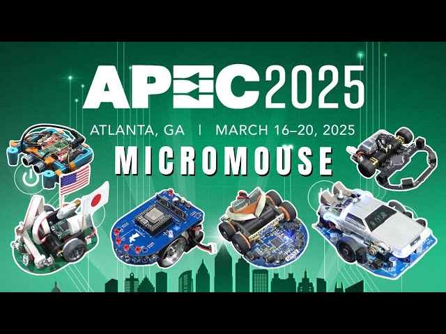 Micromouse at APEC 2025 | Full Contest Coverage