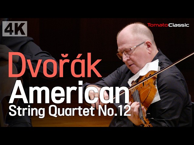 [4K] Janáček String Quartet :: A. Dvořák - String Quartet No.12 'American'