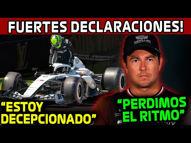 CHECO'S STINGING REMARKS ABOUT CADILLAC!! "I'M DISAPPOINTED..." F1 HUNGARIAN GP 2026