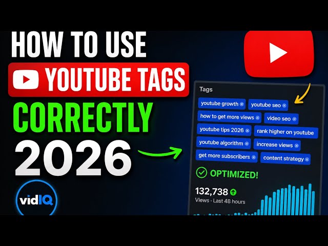 How To Use YouTube Tags Correctly In 2026!📈 (Rank Higher & Get More Views)
