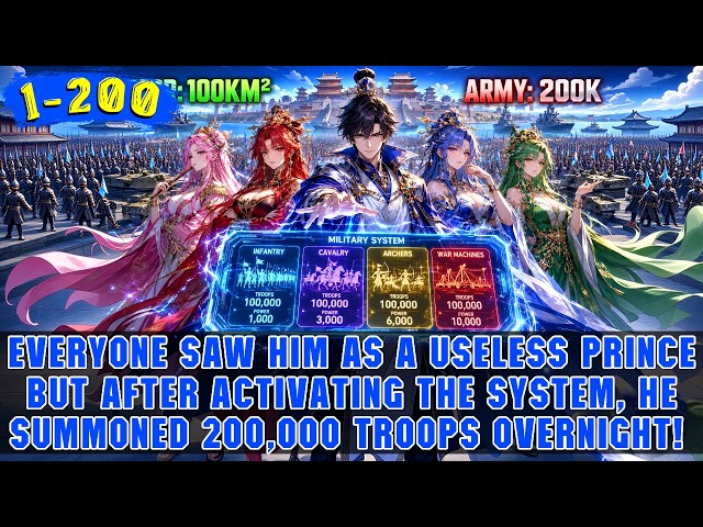 🔥Boy Gains a Conquest System, Summons a 200,000-Strong Army, and Builds a New Empire From Scratch!