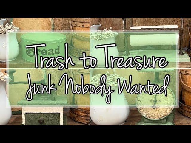 Trash to Treasure Junk Makeovers