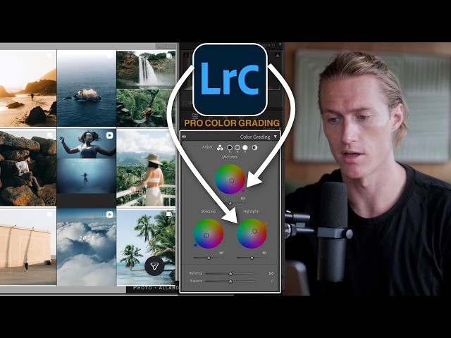 COLOR GRADE in Lightroom Like a PRO // Cinematic Color Grading