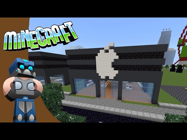 How to build an Apple Store in Minecraft
