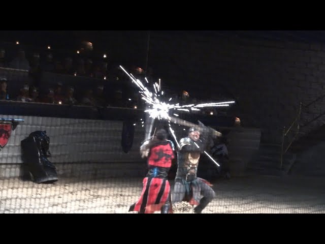 We Had A Knight To Remember At Medieval Times Florida | Real Jousting, Eating With Our Hands & More!
