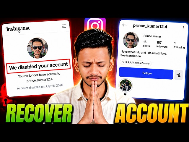 Instagram Disabled Your Account | How to Recover a Disabled Account