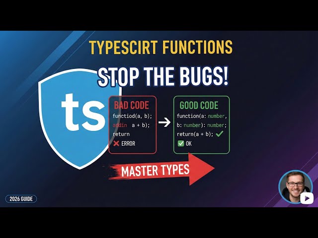 TypeScript Functions Tutorial: How to Type Everything (2026)