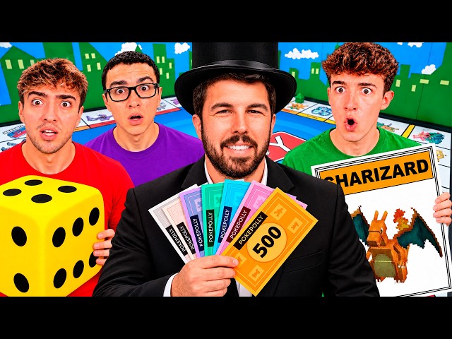 WE PLAY MONOPOLY IN REAL LIFE | POKEMON EDITION