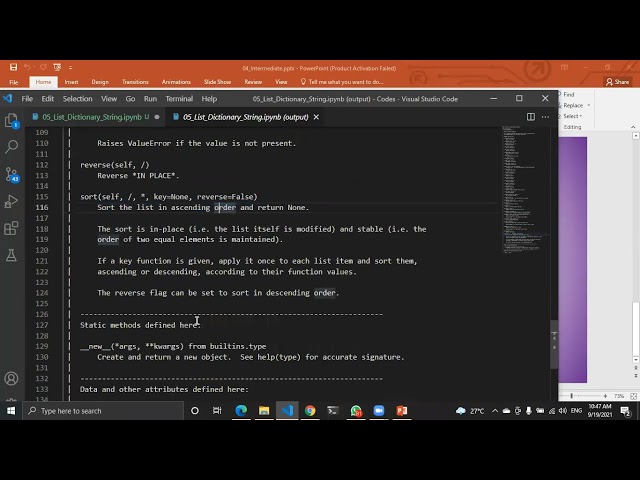 Python Crash Course | List | List Comprehension | String | Tuple | Set | Dictionary