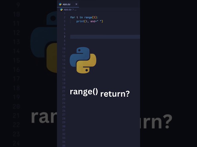 The Range Function Explained (with Visuals!) #python #programming #javascript #software #css #short
