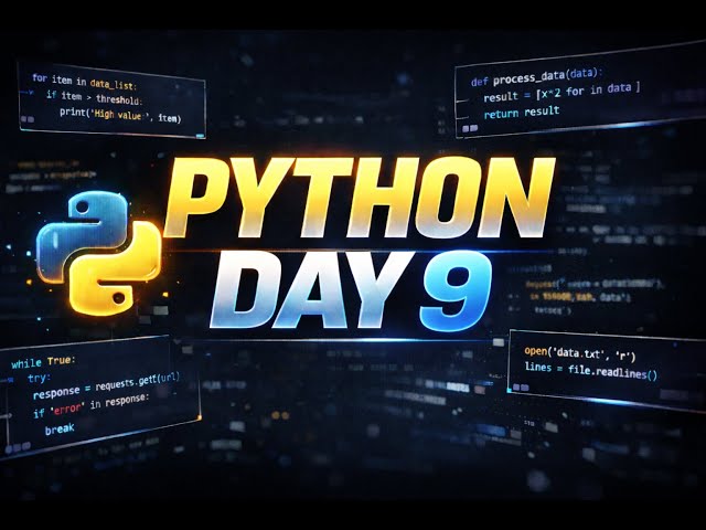 Python day 9