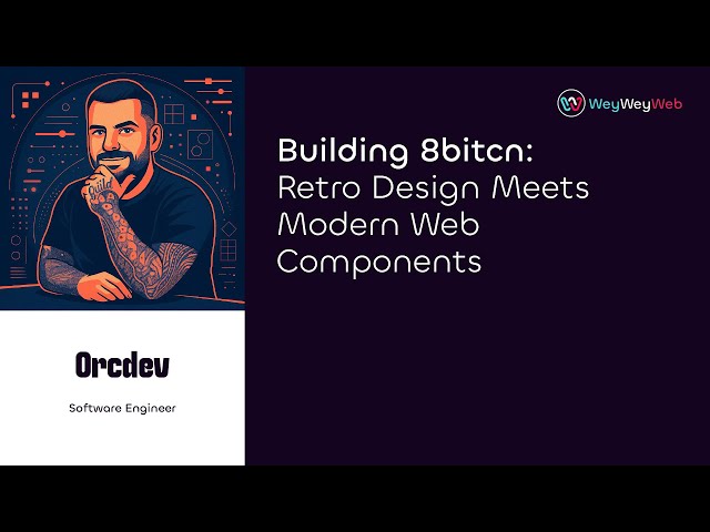 Building 8bitcn: Retro Design Meets Modern Web Components by Orcdev