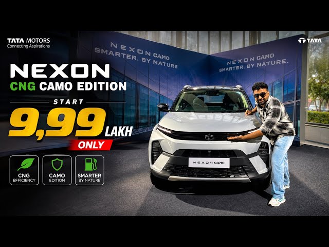 Just 9.99 Lakh! New Tata Nexon Camo Edition CNG Review (2026)