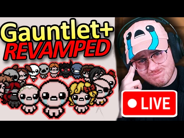 [VOD] The LONGEST Isaac Challenge: The GAUNTLET+ (i'm hatsune miku)✨New Plum Collectathon: PLUMME✨