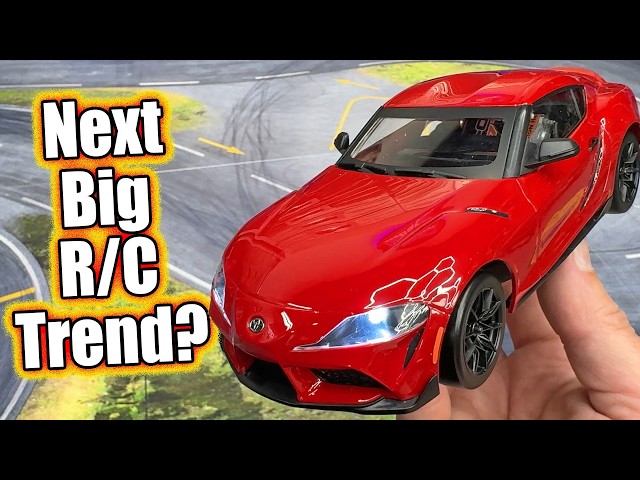 Forget Big RCs! This Tiny HPI Drift Supra RC Car Is AWESOME!