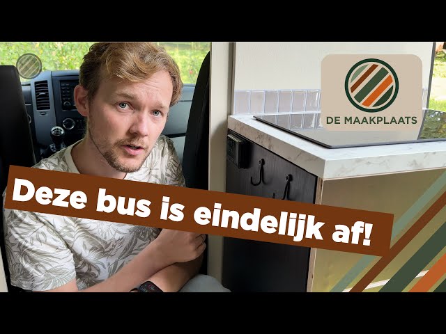 Buscamper Rondleiding 🚐 | Zelfbouw, Keuken, Elektra & Water DIY