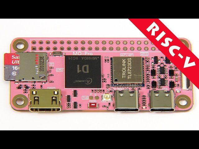 Mango Pi MQ-Pro RISC-V SBC