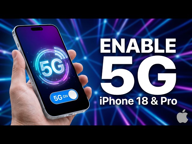 How To Turn ON 5G On iPhone 18 / iPhone 18 Pro / Max