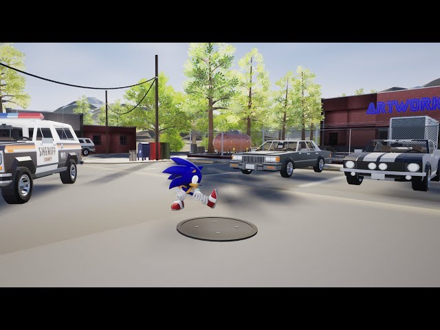Sonic World Explorer Test Demo (0.1) - All Stages HD