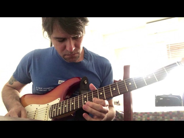 Guitar Improvisation on Guthrie Govan's Wonderful Slippery Thing