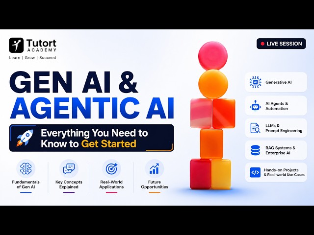 Generative AI vs Agentic AI | Everything You Need to Know