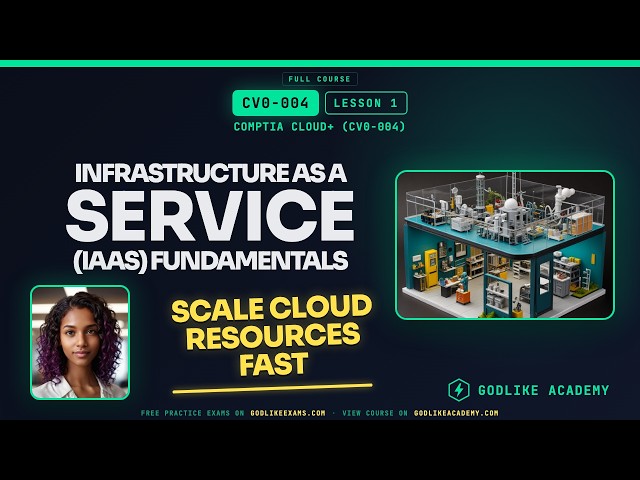 CV0-004 · Lesson 1: IaaS Fundamentals to Master Cloud Models