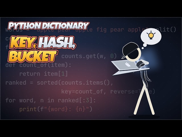 Python Dictionary Explained: Key, Hash, Bucket (Full Lesson)