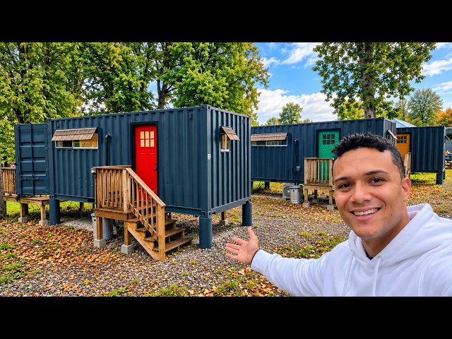 This Is What a 160-Square-Foot HOTEL Made From SHIPPING CONTAINERS Looks Like